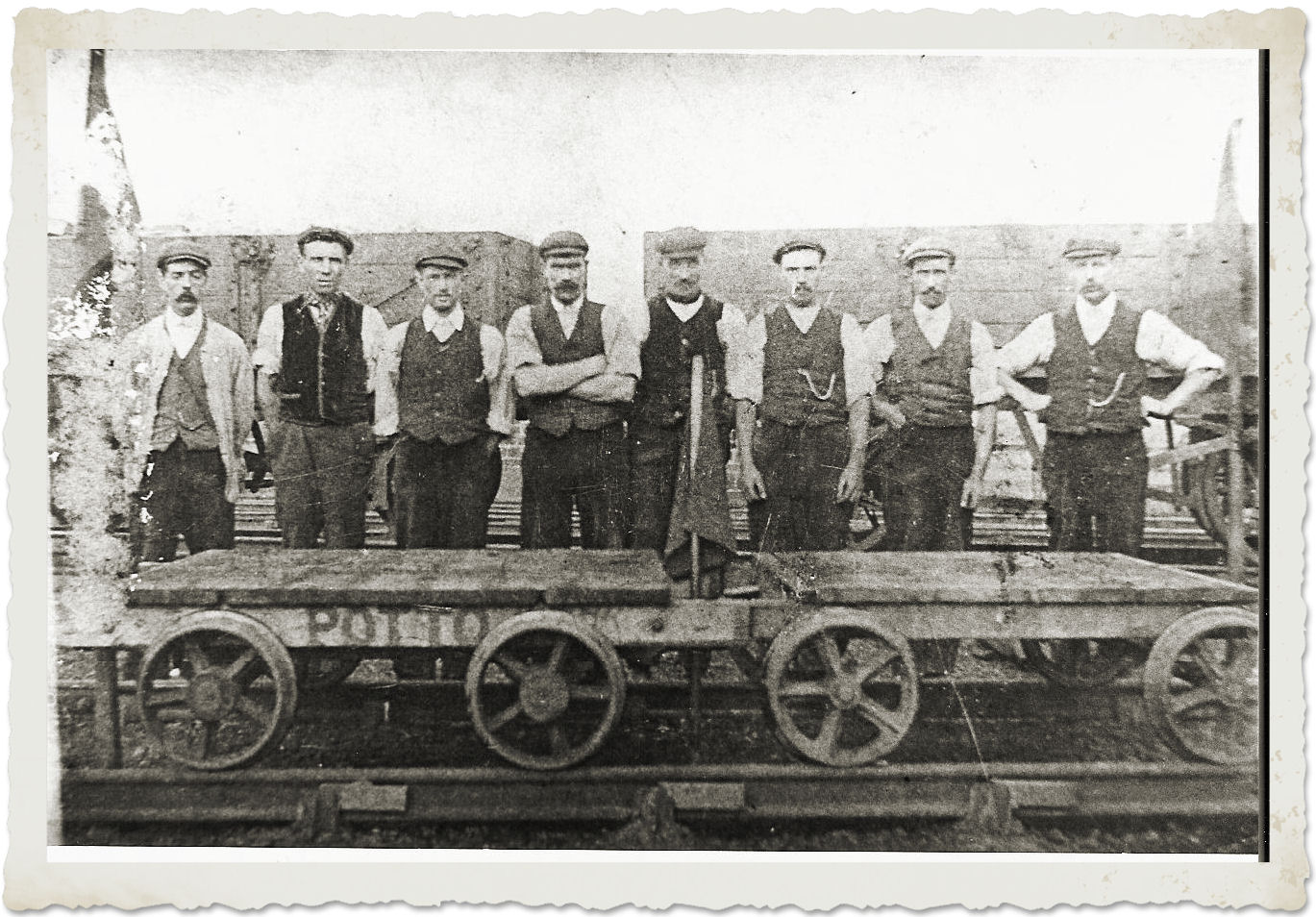 Plate Layers Gang from Potto circa 1905