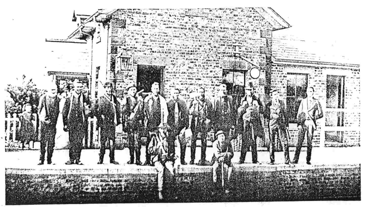 The new Waiting Room constructed in 1872